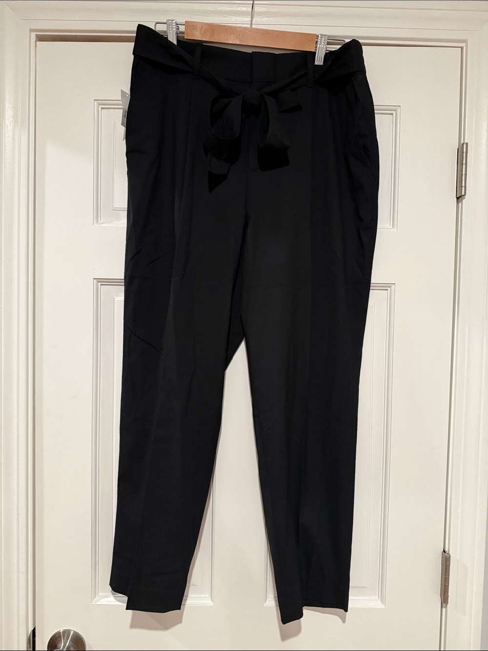 NWT! GAP Black Tie Belted Waist Pants